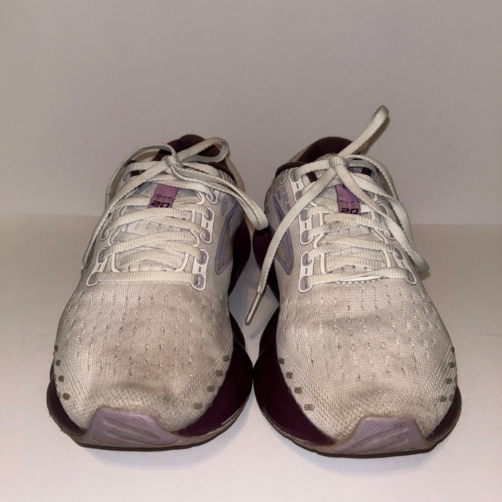 SOLD ON FB MARKETPLACE Brooks Glycerin 20 White and Purple Athletic Shoes